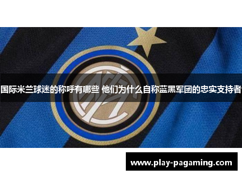 国际米兰球迷的称呼有哪些 他们为什么自称蓝黑军团的忠实支持者